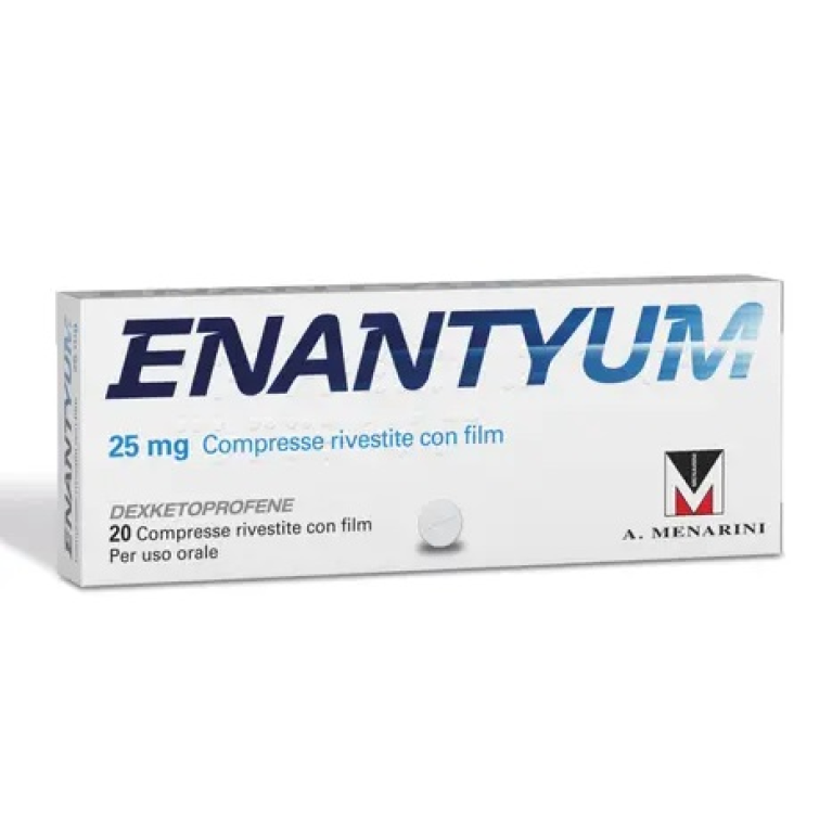 Enantyum 20 compresse rivestite da 25 mg Enantyum 20 compresse rivestite da 25 mg