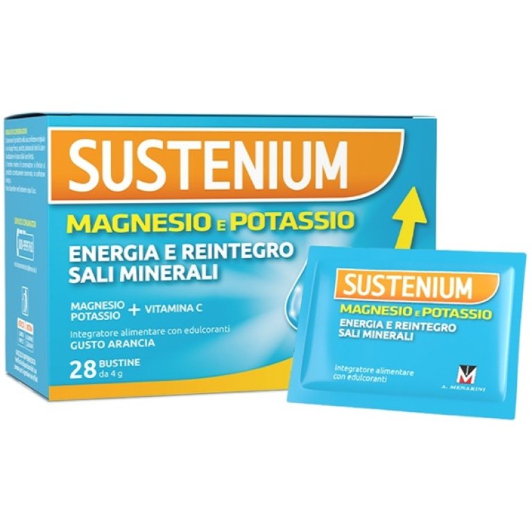 Sustenium Magnesio e Potassio - 28 buste di sali minerali