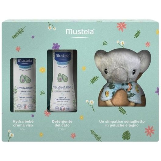 Mustela Cofanetto Koala - con detergente delicato e crema viso hydra bebe Mustela Cofanetto Koala - con detergente delicato e crema viso hydra bebe