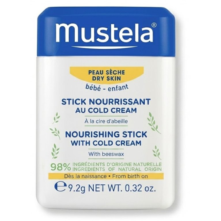 Mustela Stick viso nutriente alla cold cream - 9,2 grammi Mustela Stick viso nutriente alla cold cream - 9,2 grammi