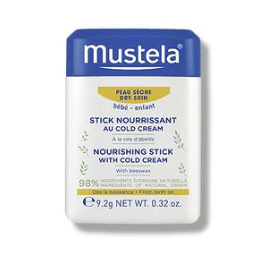 Mustela Stick viso nutriente alla cold cream - 9,2 grammi Mustela Stick viso nutriente alla cold cream - 9,2 grammi