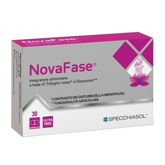 Novafase 30 compresse - Trifoglio Rosso e Dioscorea per la menopausa