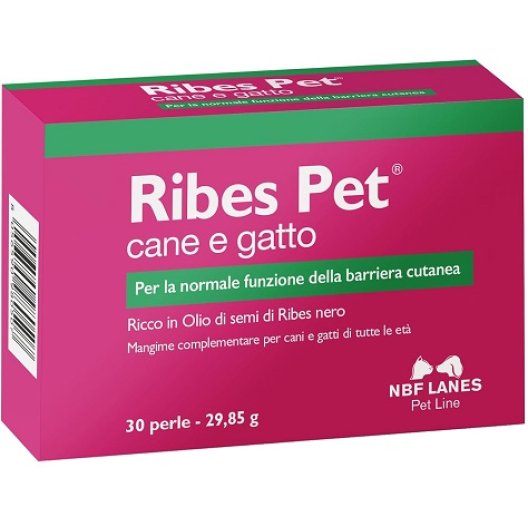 Ribes Pet - 30 perle - per il pelo di cani e gatti Ribes Pet - 30 perle - per il pelo di cani e gatti