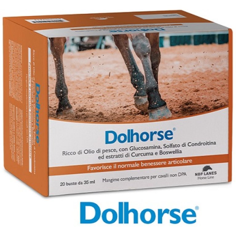 DolHorse - 20 buste da 35 ml - per le articolazioni del cavallo