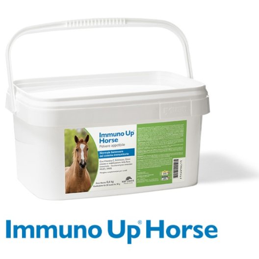 Immuno Up Horse - 20 buste da 30 grammi per le difese immunitarie del cavallo