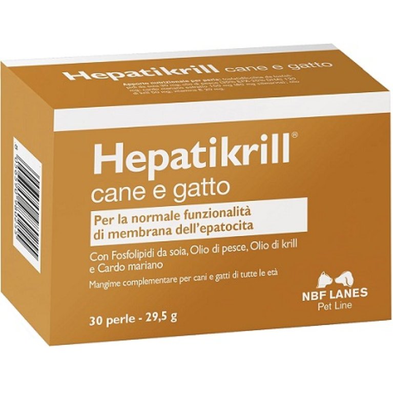 Hepatikrill 30 perle - per la funzionalità epatica di cani e gatti
