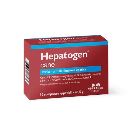 Hepatogen cane 30 compresse per la funzionalità epatica