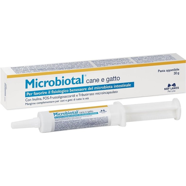 Microbiotal Pasta per cani e gatti 30 grammi