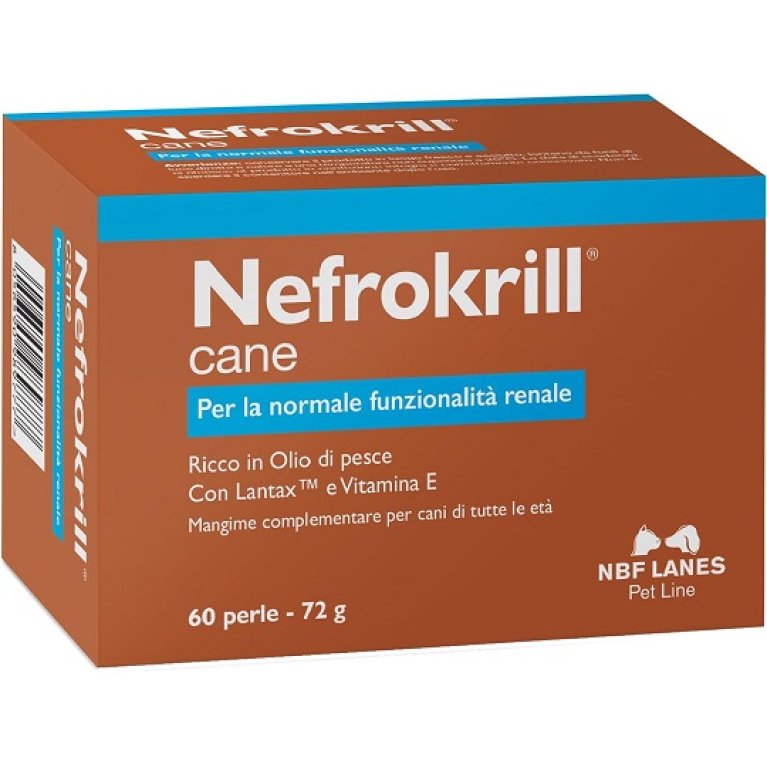Nefrokrill Cane - supporto per la funzione renale - 60 perle