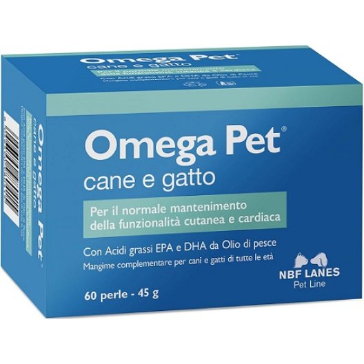 Omega Pet cane e gatto - 60 perle - per cuore e pelo