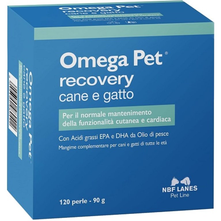 Omega Pet Recovery - 120 perle - per cani e gatti Omega Pet Recovery - 120 perle - per cani e gatti