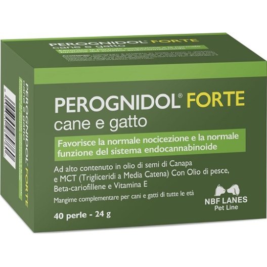 Perognidol Forte Perle - con olio di semi di canapa - 40 perle Perognidol Forte Perle - con olio di semi di canapa - 40 perle