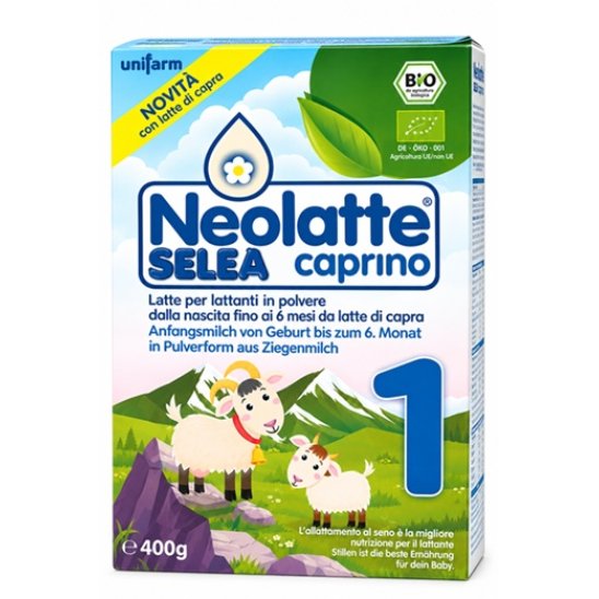 Neolatte 1 Caprino - Latte di Capra in polvere dalla nascita - 400 grammi Neolatte 1 Caprino - Latte di Capra in polvere dalla nascita - 400 grammi