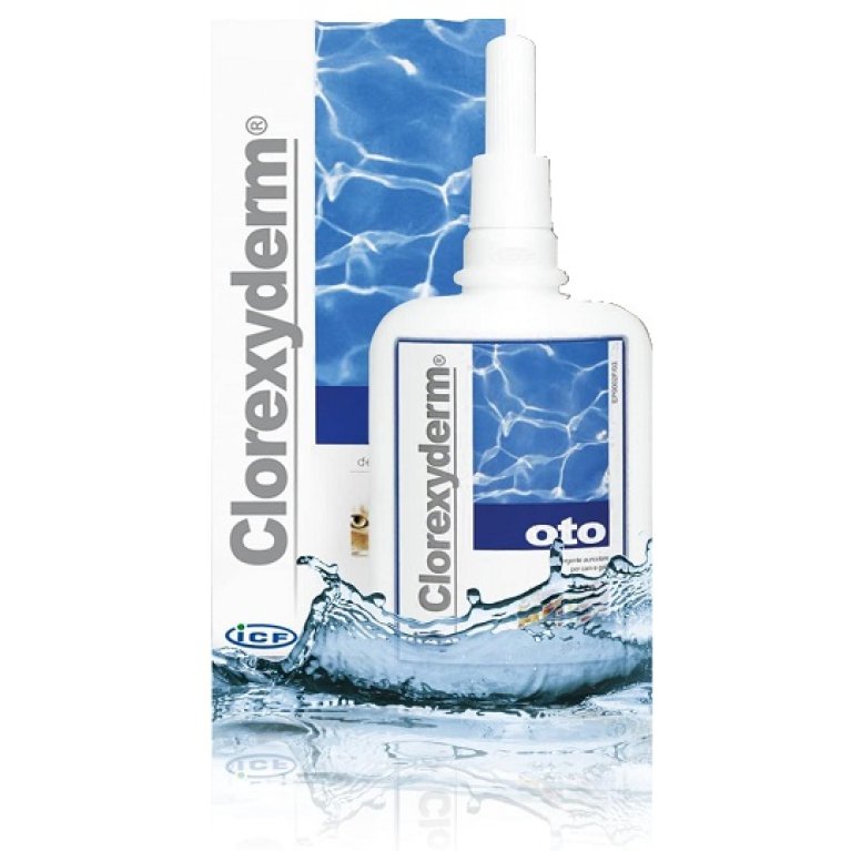 Clorexyderm Oto detergente auricolare per cani e gatti 150 ml Clorexyderm Oto detergente auricolare per cani e gatti 150 ml