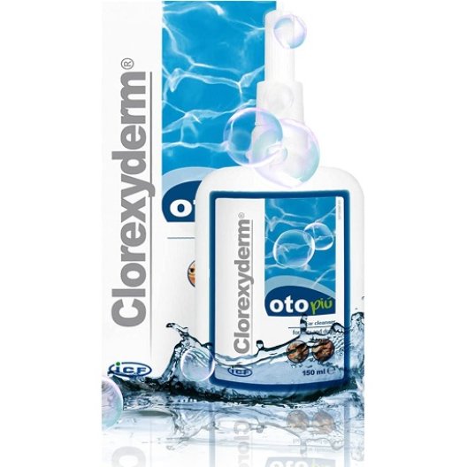 Clorexyderm oto più - detergente auricolare per cani e gatti 150 ml