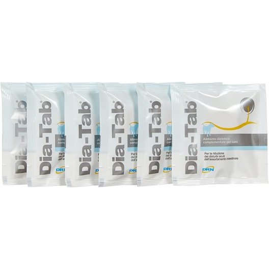 Dia Tab 6 tavolette per cani contro la diarrea Dia Tab 6 tavolette per cani contro la diarrea