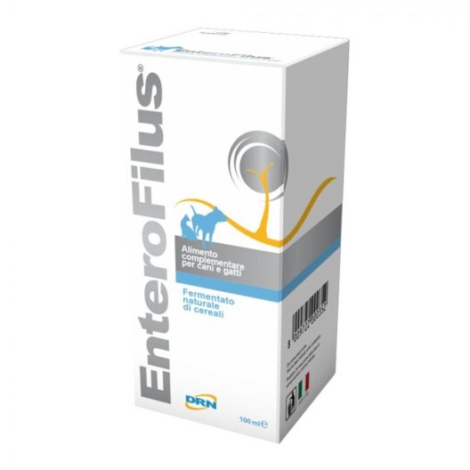 Enterofilus probiotico per cani e gatti flacone 100 ml