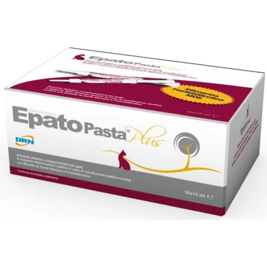 Epato pasta Plus gatti 10 siringhe da 15 ml