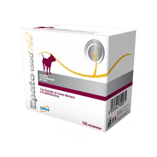 Epato 1500 plus - 120 compresse per il metabolismo epatico dei cani