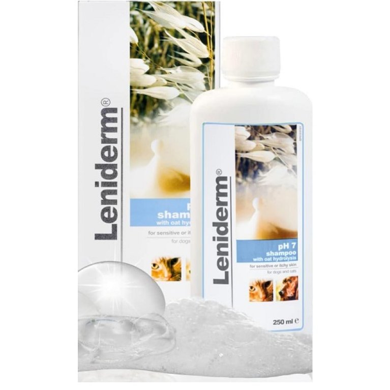 Leniderm shampoo lenitivo per cani e gatti 250 ml