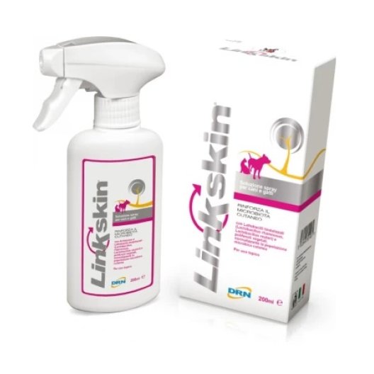 Linkskin spray lenitivo del prurito per cani e gatti 200 ml 