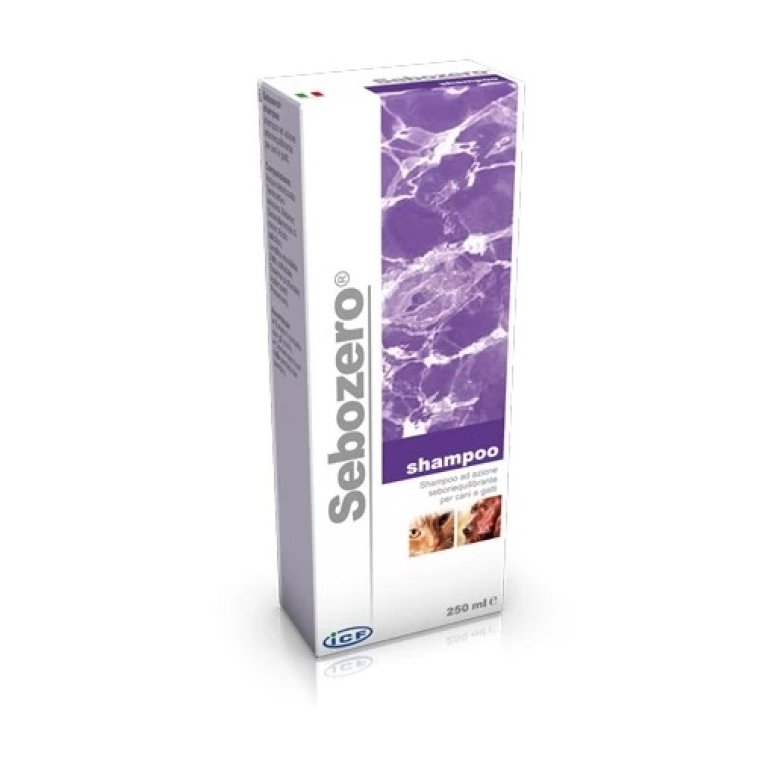 Sebozero shampoo per cani, gatti e cuccioli 250 ml Sebozero shampoo per cani, gatti e cuccioli 250 ml