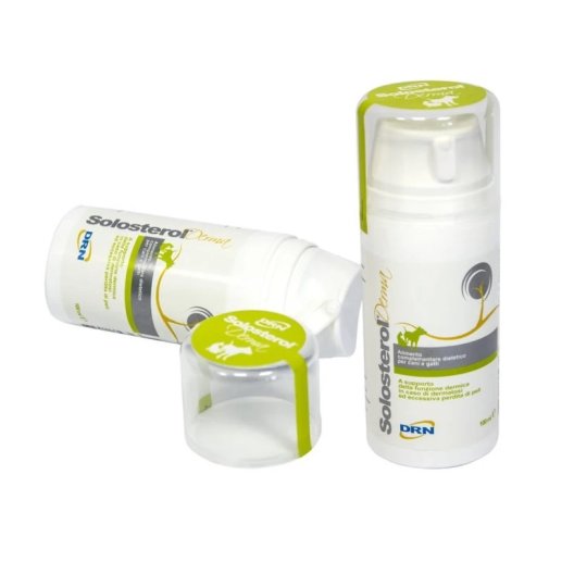 Solosterol Derma acidi grassi essenziali per la dermatosi di cani e gatti 100 ml Solosterol Derma acidi grassi essenziali per la dermatosi di cani e gatti 100 ml
