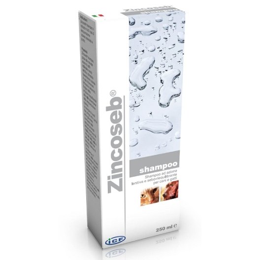Zincoseb shampoo lenitivo per cani e gatti - 250 ml