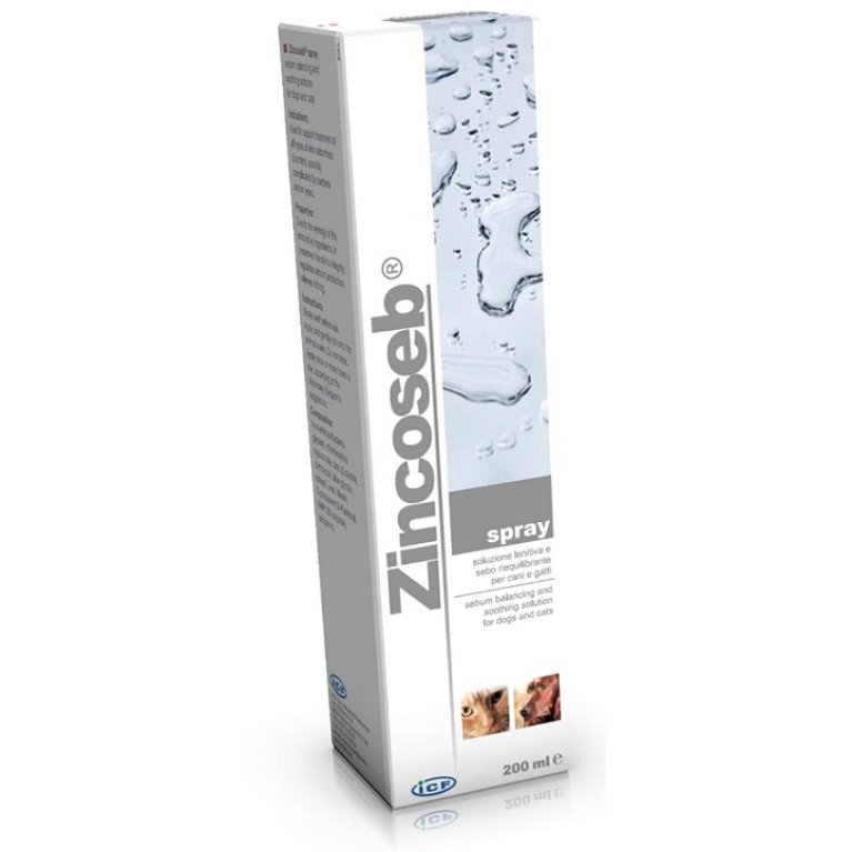 Zincoseb spray seboequilibrante per cani e gatti - 200 ml