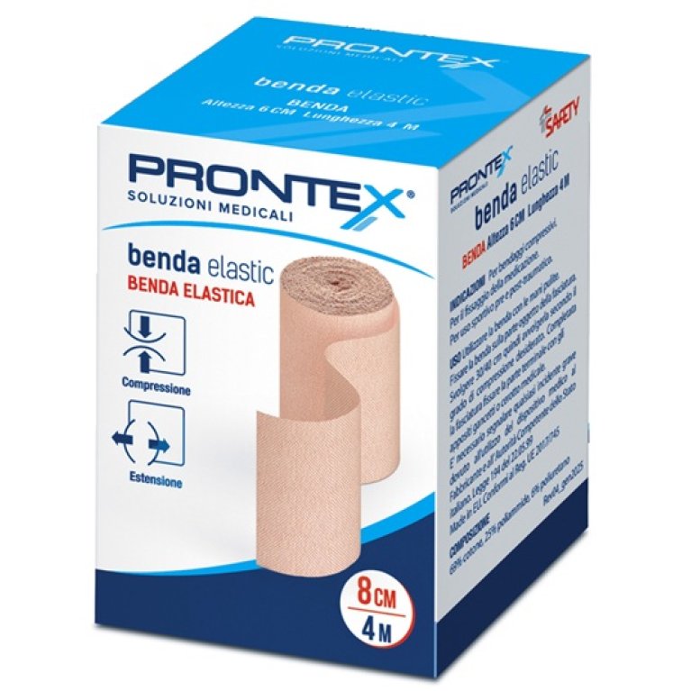 Benda Elastica color carne Prontex - 8 cm