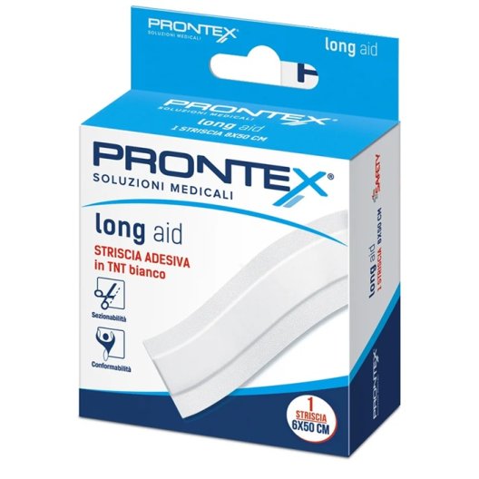 Cerotto a striscia Long Aid Prontex - 50 x 6 cm Cerotto a striscia Long Aid Prontex - 50 x 6 cm