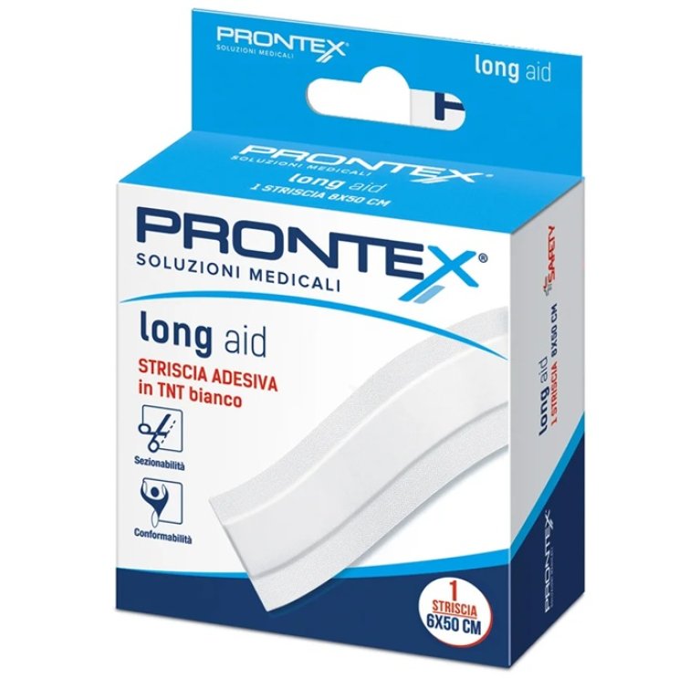 Cerotto a striscia Long Aid Prontex - 50 x 6 cm Cerotto a striscia Long Aid Prontex - 50 x 6 cm