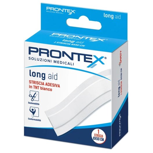 Cerotto a striscia Long Aid Prontex - 50 x 8 cm Cerotto a striscia Long Aid Prontex - 50 x 8 cm