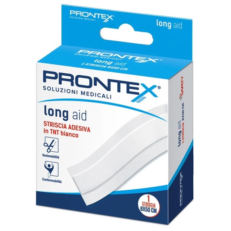 Cerotto a striscia Long Aid Prontex - 50 x 8 cm Cerotto a striscia Long Aid Prontex - 50 x 8 cm