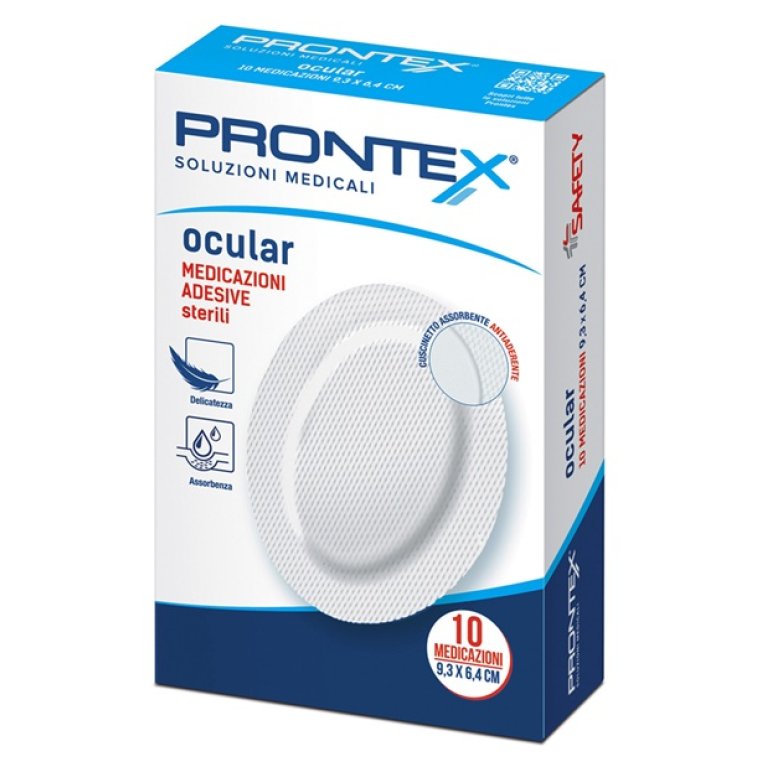 Tampone Oculare Adesivo Prontex Ocular - 10 pezzi