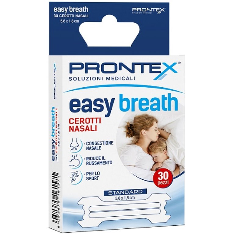 Cerotti Nasali Prontex Easy Breath - 30 cerotti misura standard