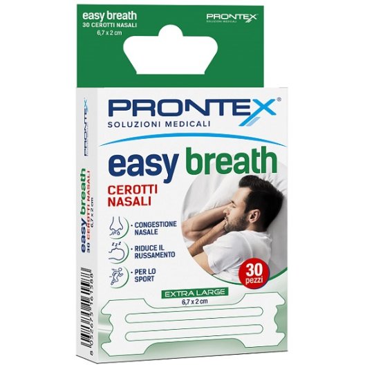 Cerotti Nasali Prontex Easy Breath - 30 cerotti misura xl Cerotti Nasali Prontex Easy Breath - 30 cerotti misura xl