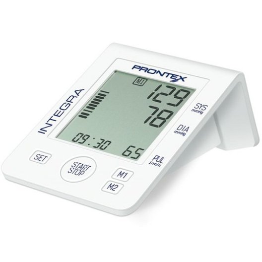 Misuratore di pressione automatico con bracciale morbido e doppia memoria Prontex Integra