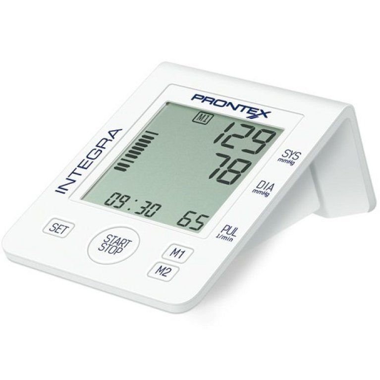 Misuratore di pressione automatico con bracciale morbido e doppia memoria Prontex Integra