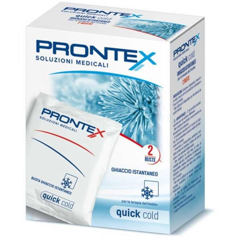 Ghiaccio Istantaneo - 2 buste - Prontex quick cold Ghiaccio Istantaneo - 2 buste - Prontex quick cold