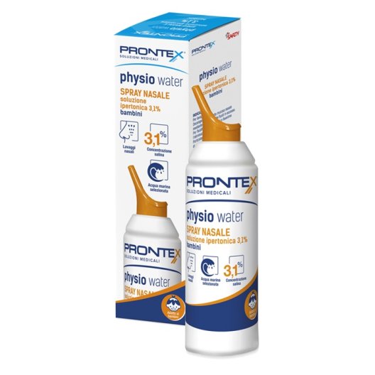 Spray Nasale soluzione Ipertonica 3,1% Bambini - 100 ml - Prontex Physio-Water