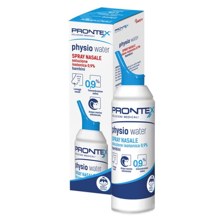 Spray Nasale soluzione Isotonica 0,9 % Bambini - 100 ml - Prontex Physio-Water Spray Nasale soluzione Isotonica 0,9 % Bambini - 100 ml - Prontex Physio-Water