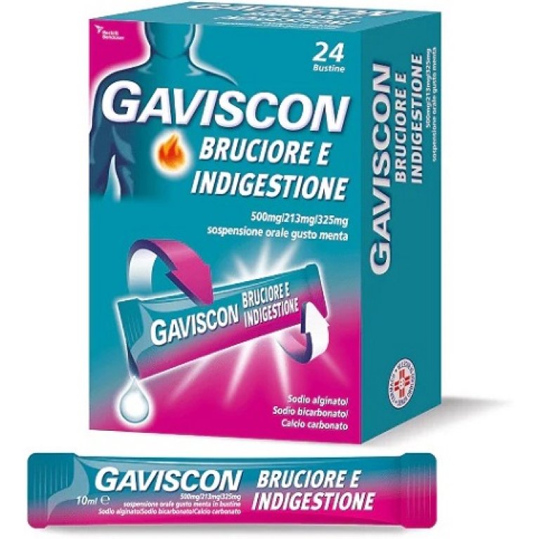 Gaviscon Bruciore e Indigestione - 24 bustine