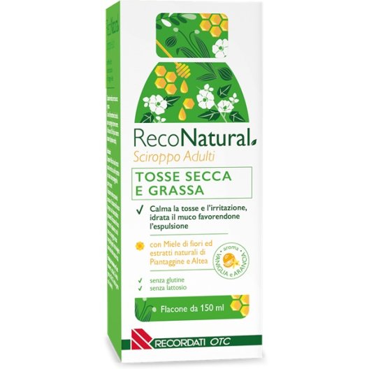 Reconatural sciroppo Adulti - Tosse secca e grassa - 150 ml Reconatural sciroppo Adulti - Tosse secca e grassa - 150 ml