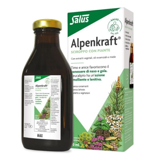Alpenkraft Salus - sciroppo balsamico naturale - 250 ml Alpenkraft Salus - sciroppo balsamico naturale - 250 ml