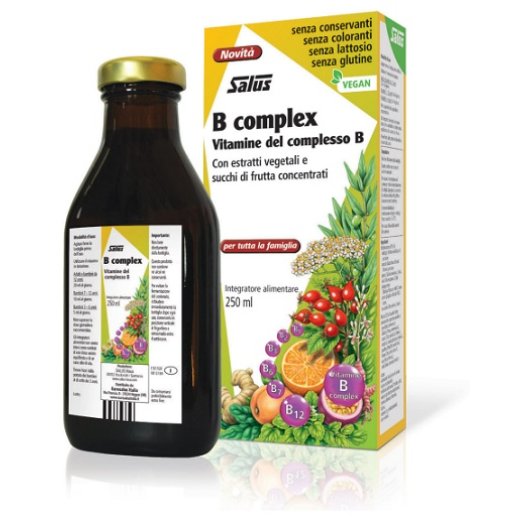 B Complex Salus - integratore alimentare di vitamine del complesso B - 250 ml B Complex Salus - integratore alimentare di vitamine del complesso B - 250 ml