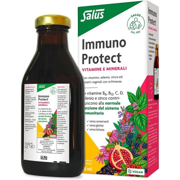 Immuno Protec Salus - 250 ml - Integratore naturale per il sistema immunitario Immuno Protec Salus - 250 ml - Integratore naturale per il sistema immunitario