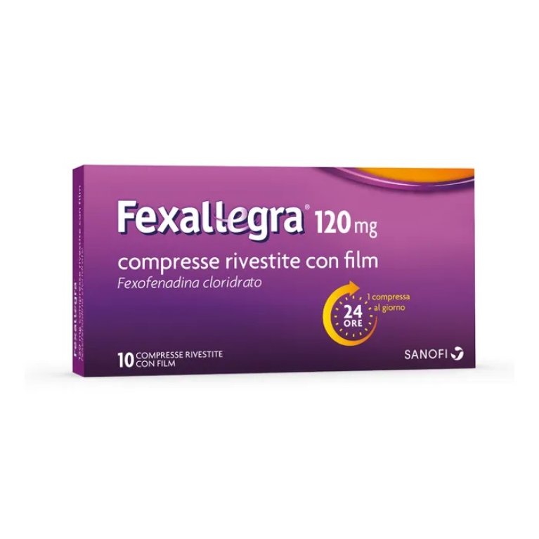 FEXALLEGRA*10CPR RIV 120MG FEXALLEGRA*10CPR RIV 120MG