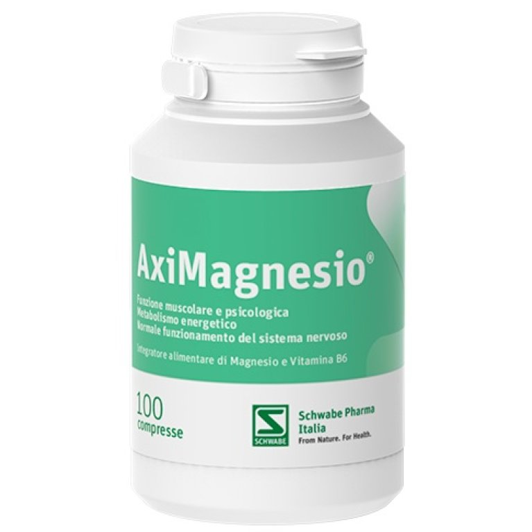 Aximagnesio compresse - integratore con 8 diverse fonti di magnesio - 100 compresse Aximagnesio compresse - integratore con 8 diverse fonti di magnesio - 100 compresse