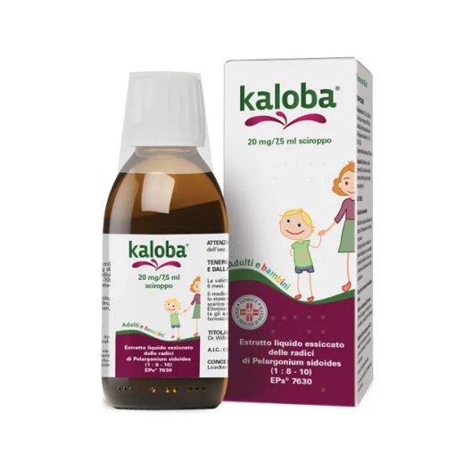 Kaloba Sciroppo pediatrico 100 ml